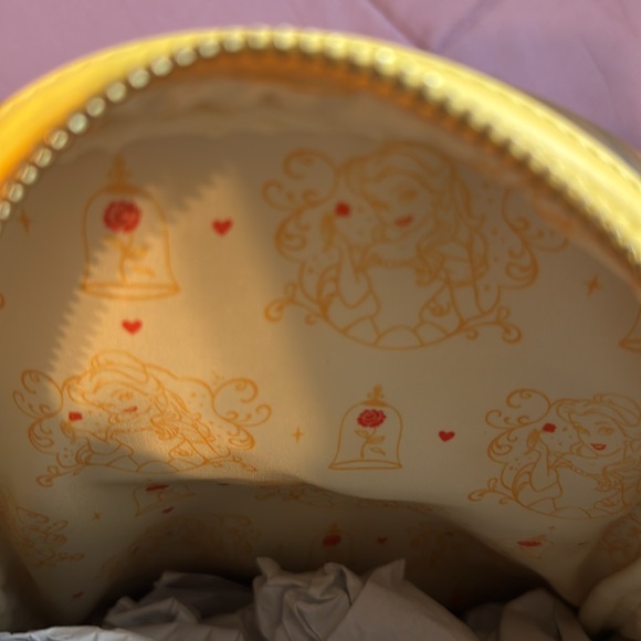 Loungefly Disney Beauty and the Beast Yellow Backpack - Picture 5 of 6